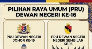 SPR Umum Tarikh Pilihan Raya Umum Dewan Negeri Johor dan Negeri Sembilan Ke-16