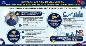 Kestabilan dan Kemakmuran: Mengapa Barisan Nasional Kekal Menjadi Pilihan Utama di PRN Johor Ke-16