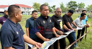 ADUN Durian Tunggal Tinjau Kolam Tadahan, Cari Penyelesaian Isu Banjir di Belimbing
