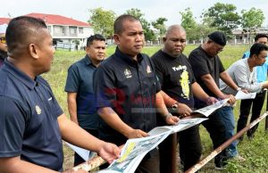 ADUN Durian Tunggal Tinjau Kolam Tadahan, Cari Penyelesaian Isu Banjir di Belimbing