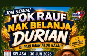 Terima Kasih Tok Rauf Belanja Warga Parlimen Alor Gajah Menjamu Durian