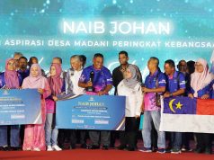 Hutan Percha Raih Naib Johan Aspirasi Desa MADANI Peringkat Kebangsaan