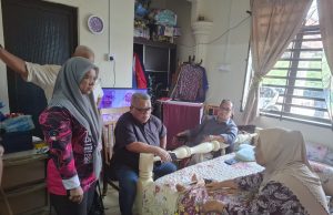 Ziarah Kasih, Zaidi Attan Santuni Ketua Wanita UMNO Cawangan Tedong Pantai